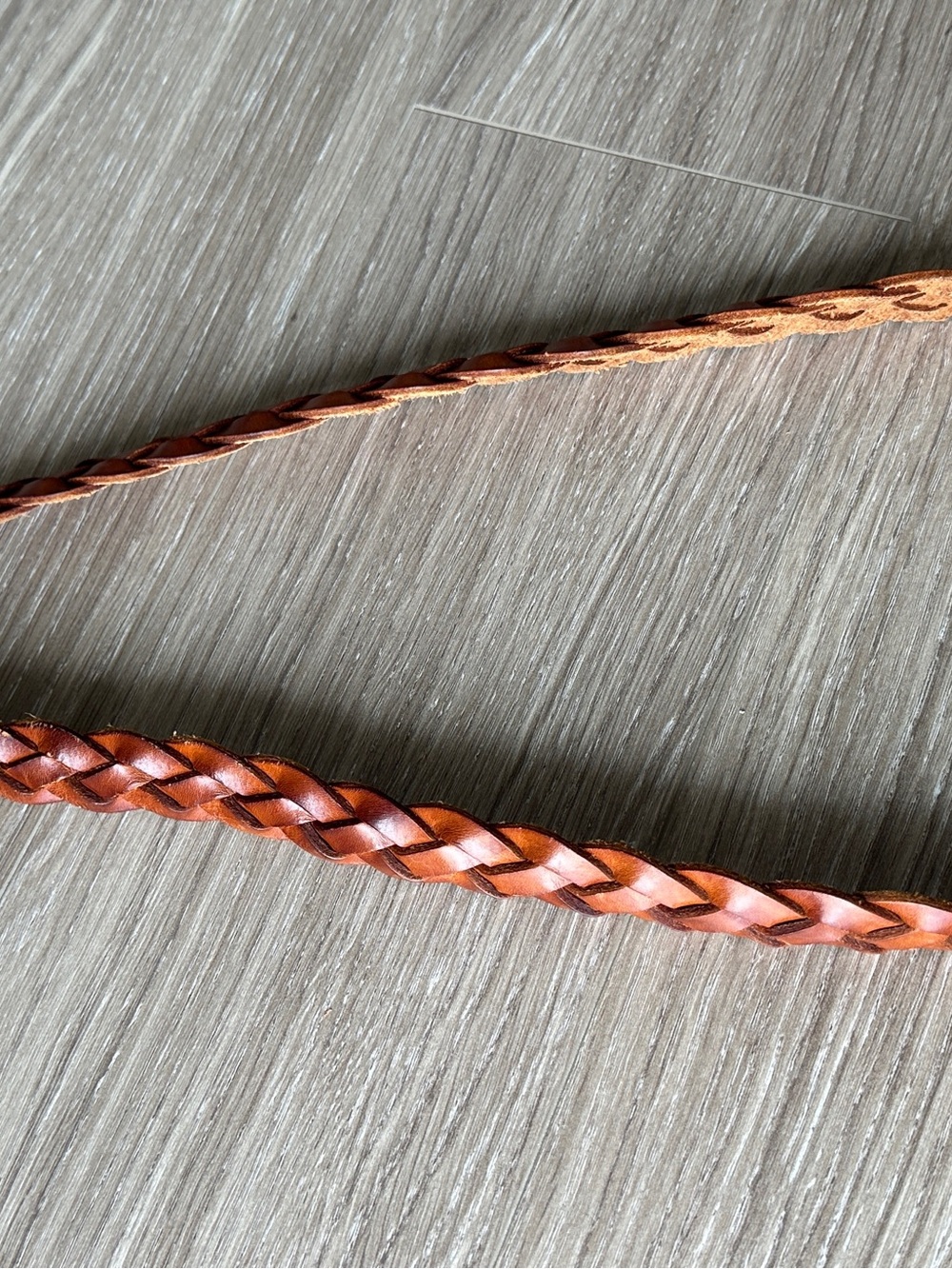 Christian Dior Braided Leather Belt in Brown - Picture 10 of 16